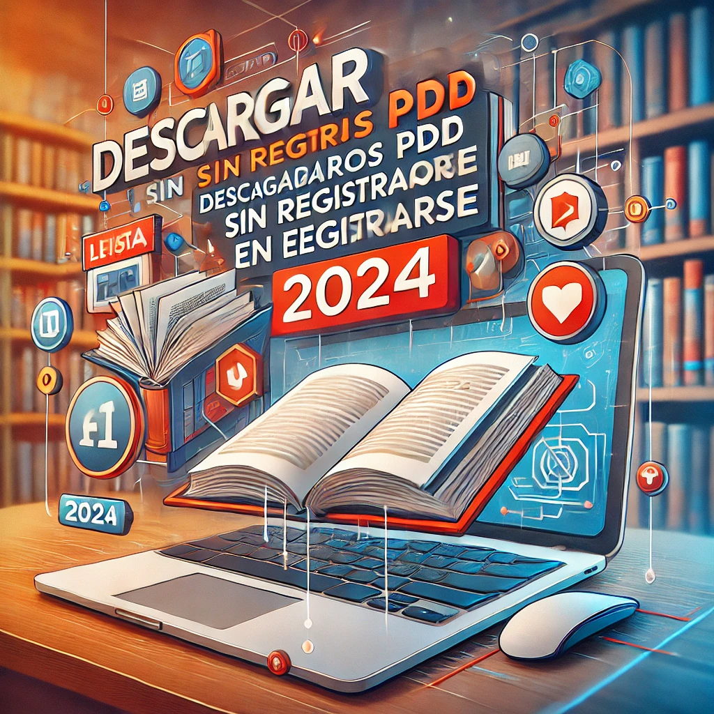 Descargar Libros GRATIS PDF sin registrarse en español 2024